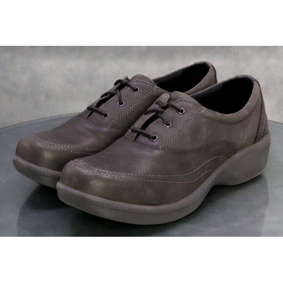 Red Wing Worx Women's Safety Toe Work Shoes Size 7.5 Wide Leather Gray - Picture 1 of 12